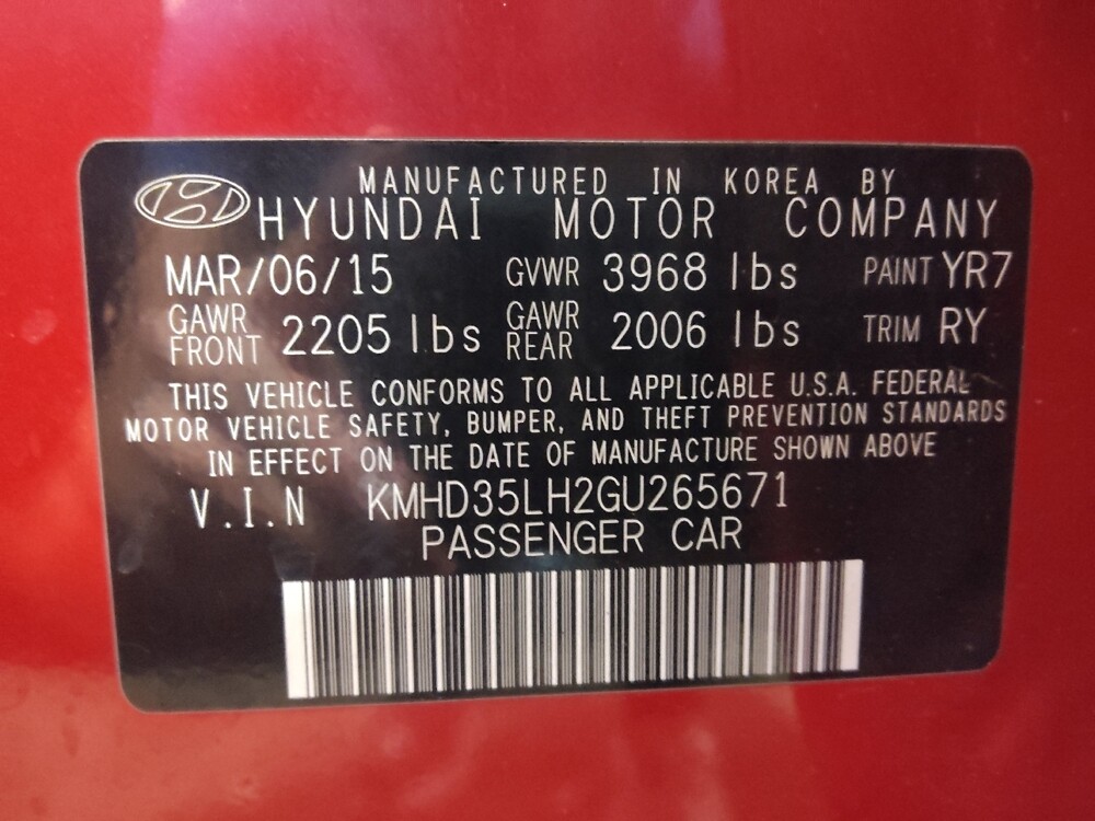 2016 Hyundai Elantra in Sanford, FL 32773 - 18118330 33