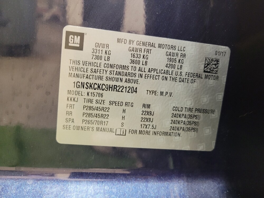 2017 Chevrolet Tahoe in Cincinnati, OH 45255 - 18118339 33