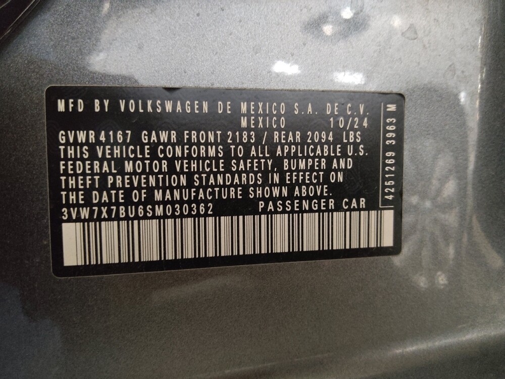 2025 Volkswagen Jetta in Plano, TX 75074 - 18118346 33