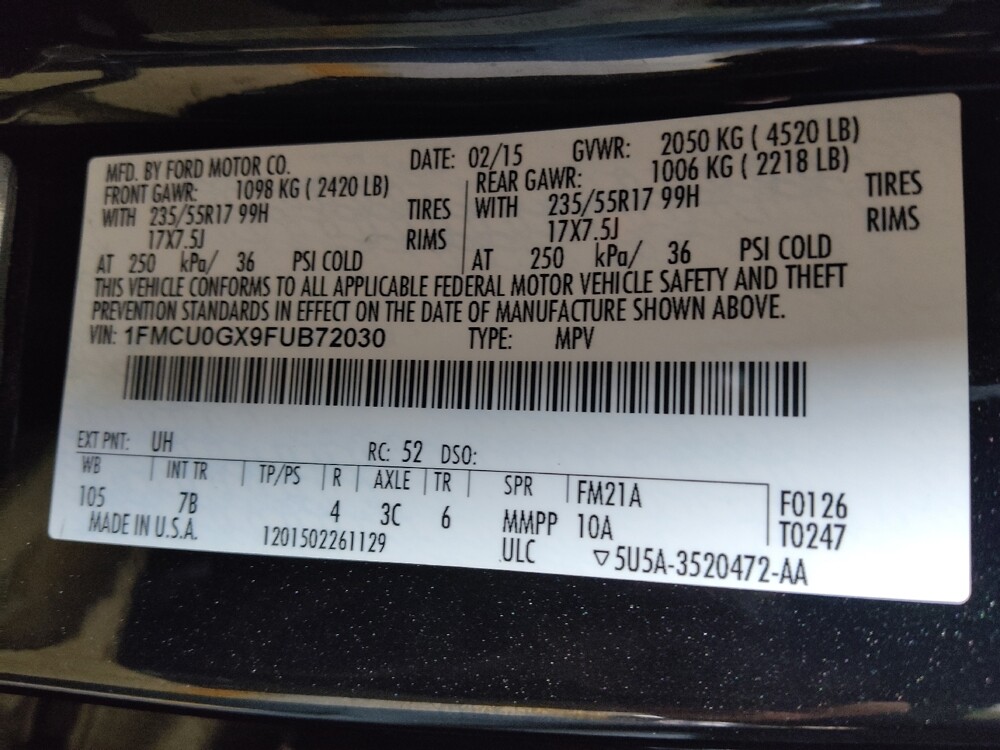 2015 Ford Escape in Birmingham, AL 35215 - 18118350 33