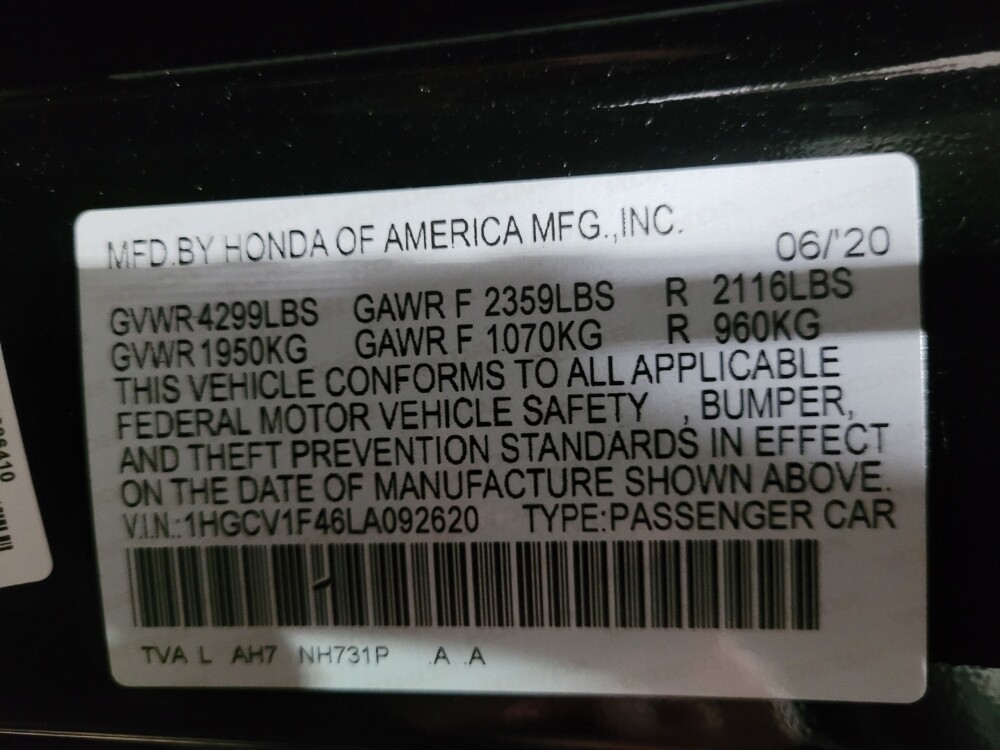 2020 Honda Accord in Plymouth Meeting, PA 19462 - 18118358 33