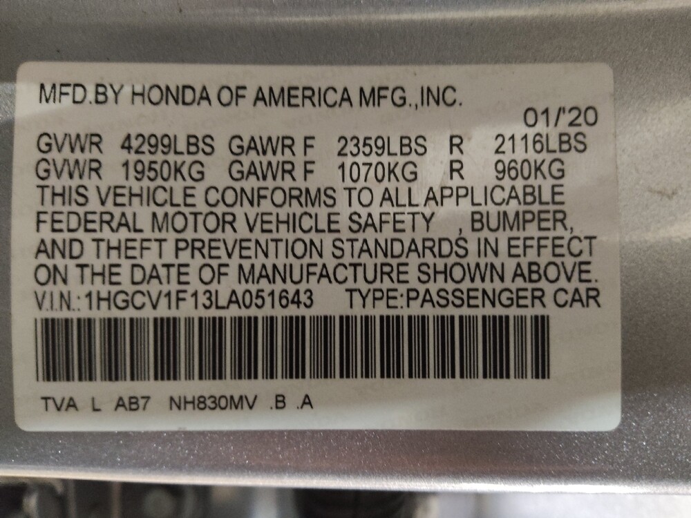 2020 Honda Accord in Plano, TX 75074 - 18118366 33