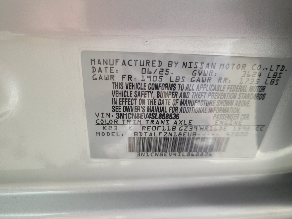 2025 Nissan Versa in Duluth, GA 30096 - 18118375 33