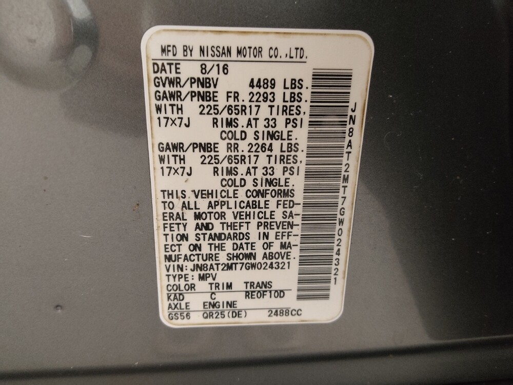 2016 Nissan Rogue in Augusta, GA 30907 - 18118386 33