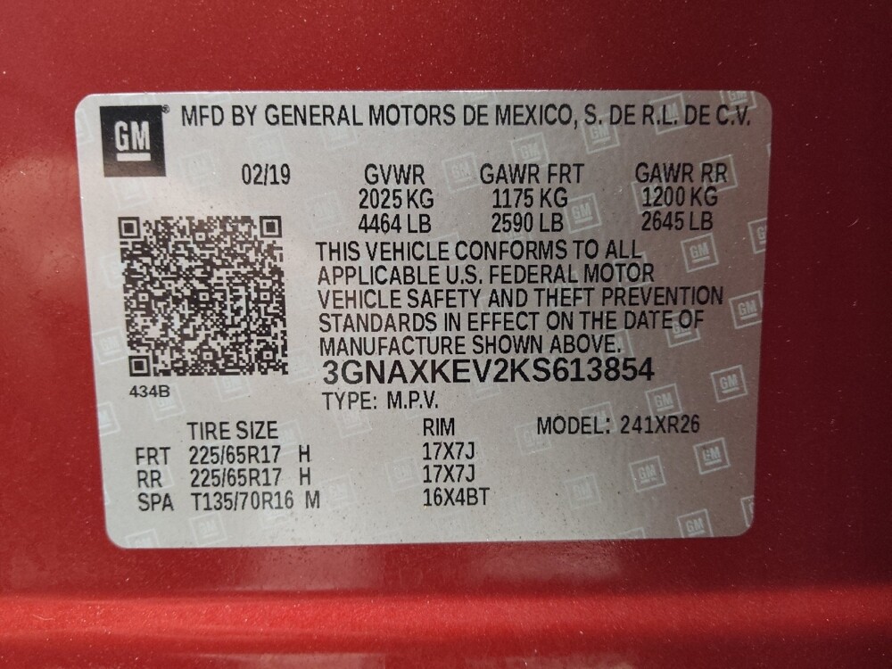 2019 Chevrolet Equinox in Lakewood, CO 80215 - 18118395 33