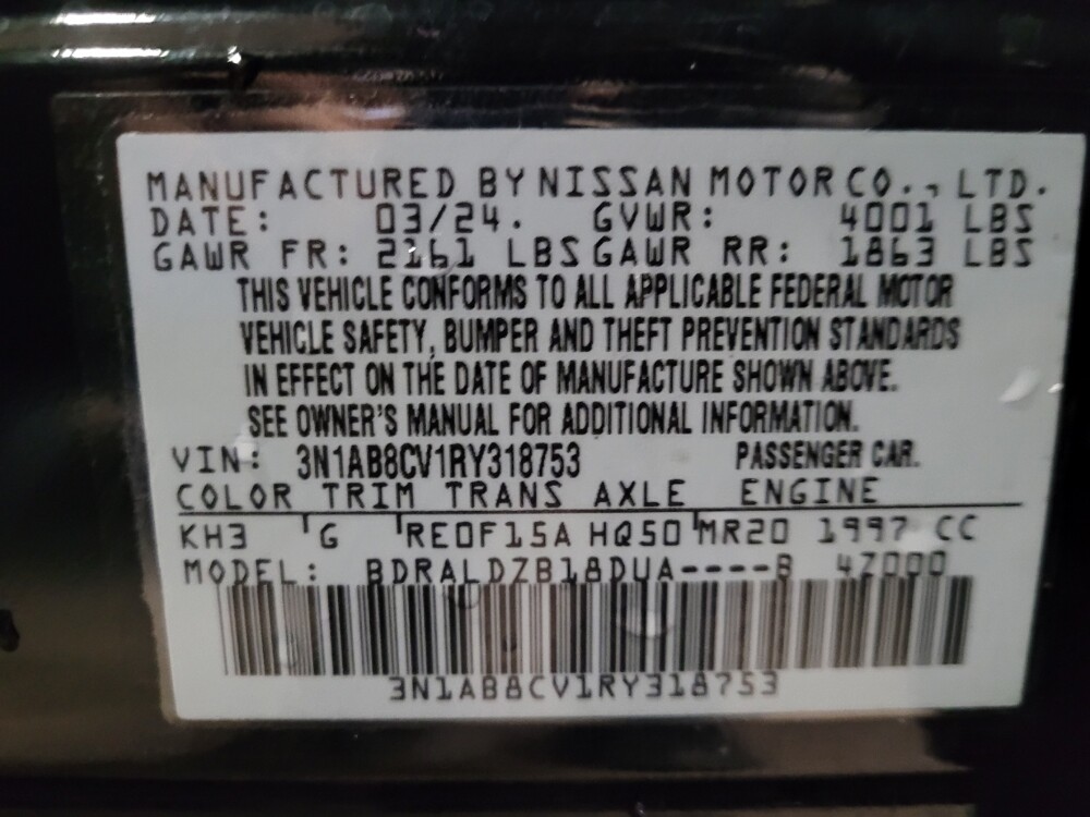 2024 Nissan Sentra in Pittsburgh, PA 15236 - 18118423 33