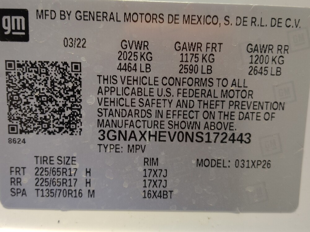 2022 Chevrolet Equinox in Albuquerque, NM 87113 - 18118434 33