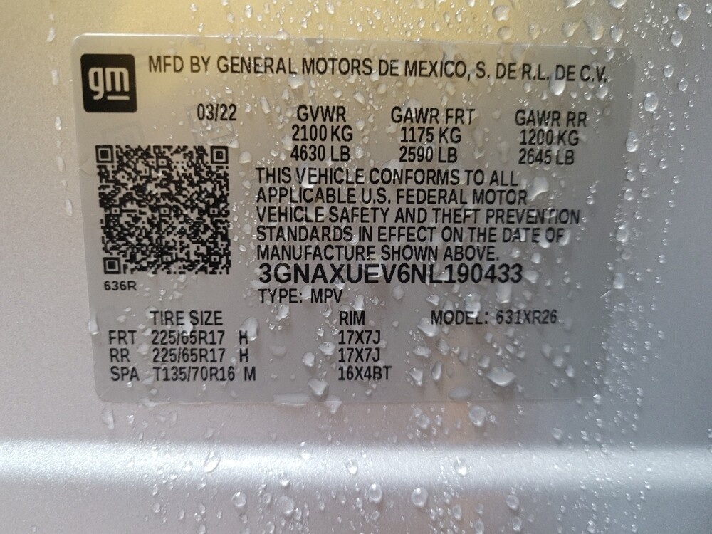 2022 Chevrolet Equinox in Albany, GA 31705 - 18118527 33