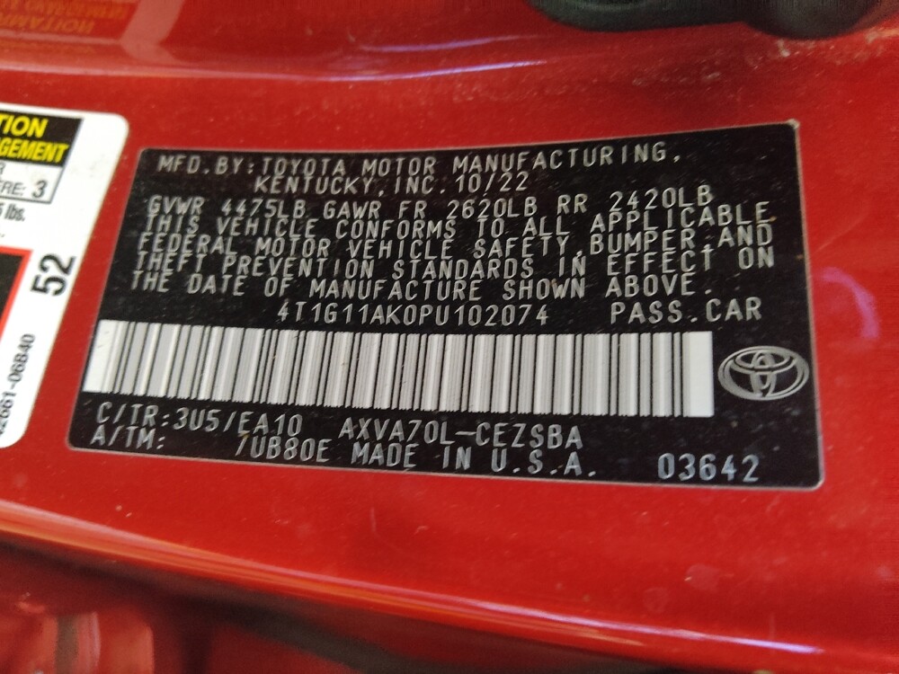 2023 Toyota Camry in Macon, GA 31210 - 18118541 33