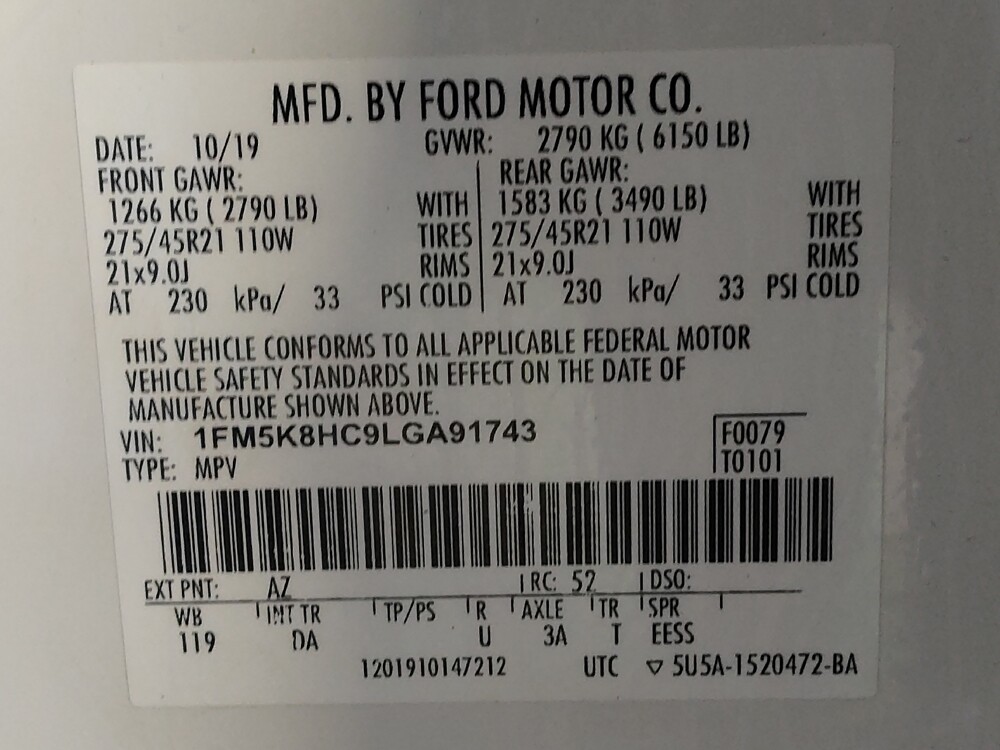 2020 Ford Explorer in Tyler, TX 75701 - 18118544 33