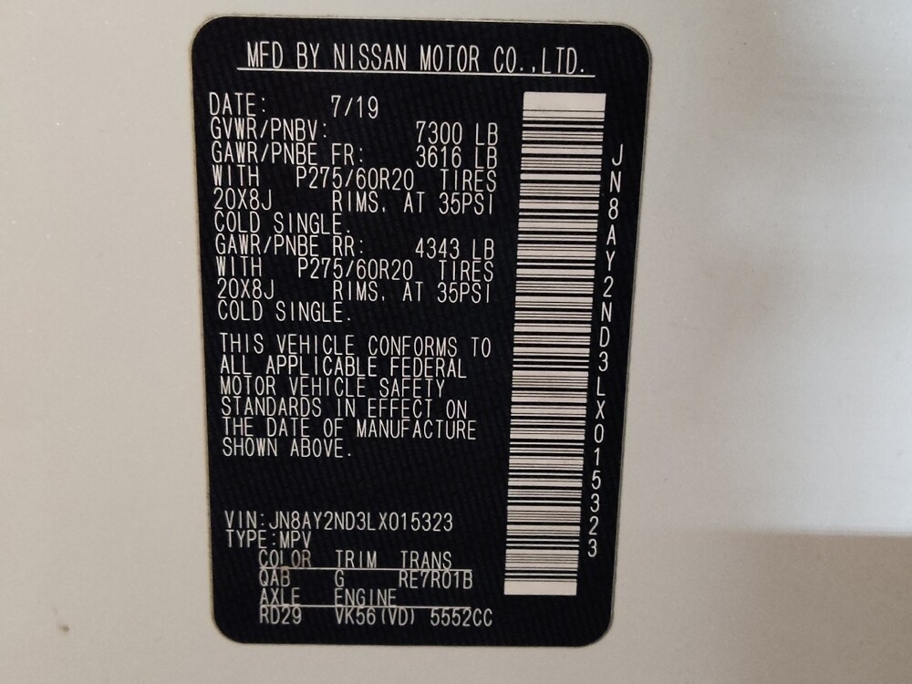 2020 Nissan Armada in Plano, TX 75074 - 18118549 33