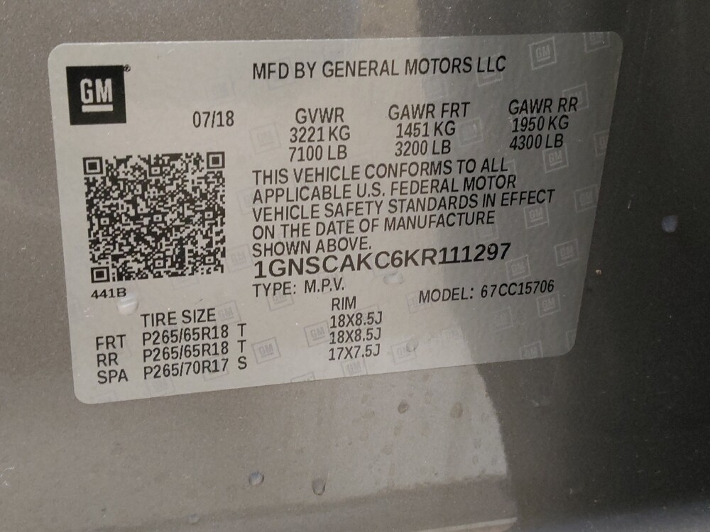 2019 Chevrolet Tahoe in Oklahoma City, OK 73139 - 18118554 33