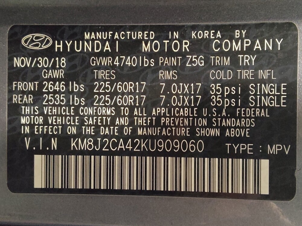 2019 Hyundai Tucson in Hialeah, FL 33014 - 18118581 33