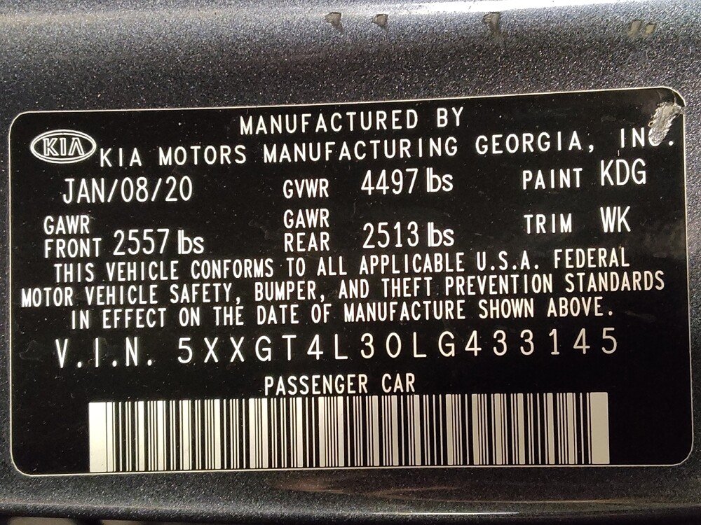 2020 Kia Optima in Hialeah, FL 33014 - 18118588 33