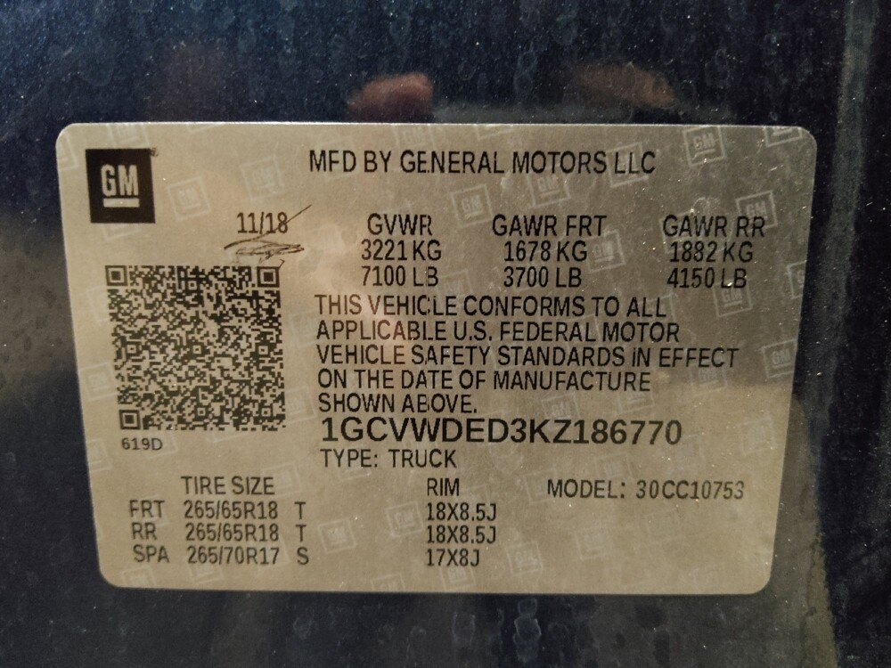 2019 Chevrolet Silverado 1500 in Morrow, GA 30260 - 18118593 33