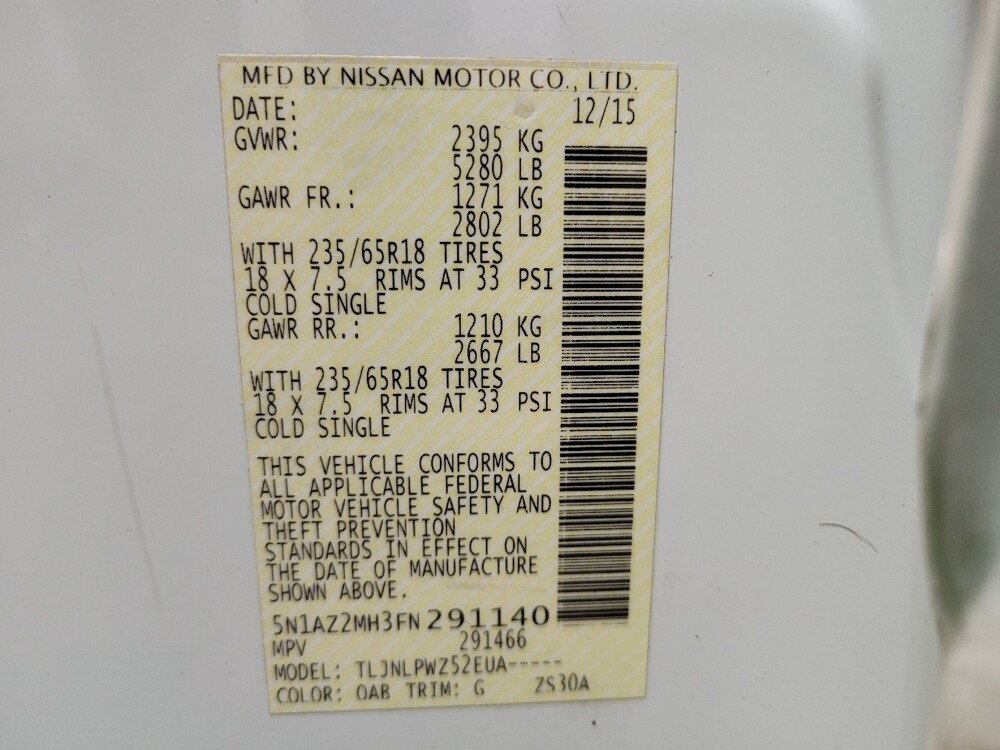 2015 Nissan Murano in Miamisburg, OH 45342 - 18118624 33