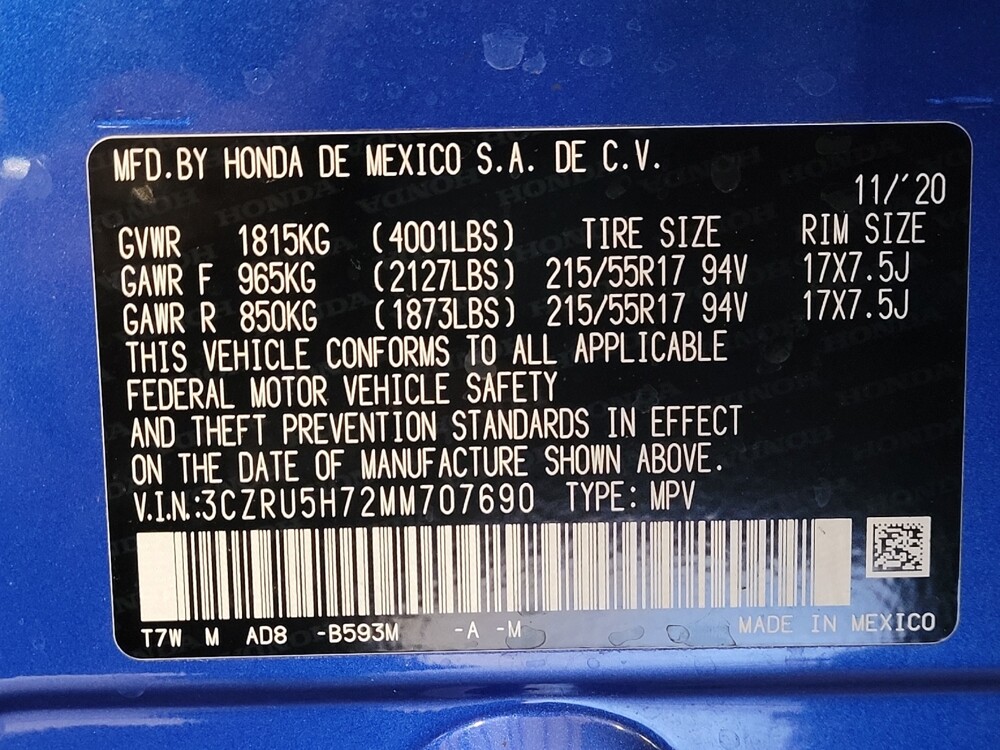 2021 Honda HR-V in Kissimmee, FL 34744 - 18118669 33