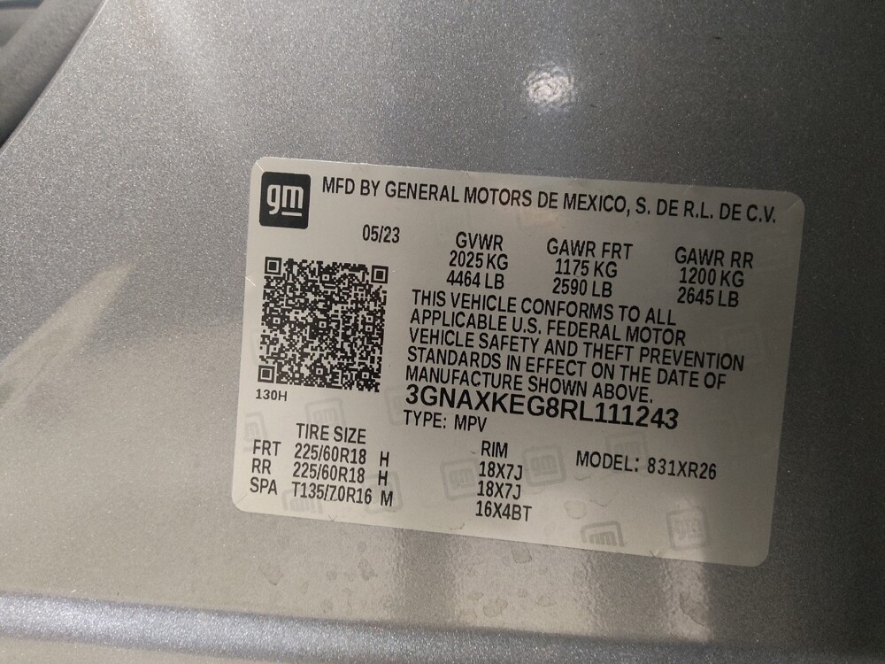 2024 Chevrolet Equinox in Union City, GA 30291 - 18118683 33