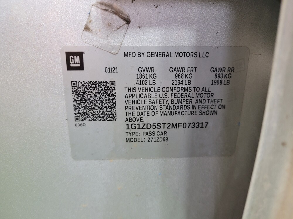 2021 Chevrolet Malibu in Columbus, OH 43228 - 18118713 33