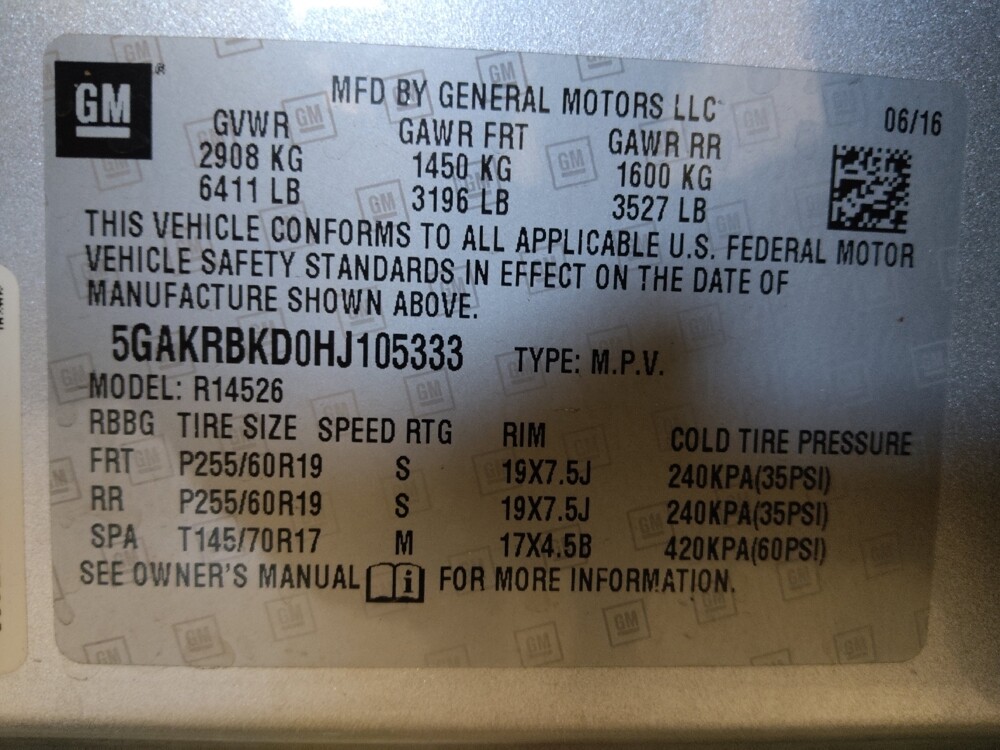 2017 Buick Enclave in Lauderdale Lakes, FL 33313 - 18118719 33