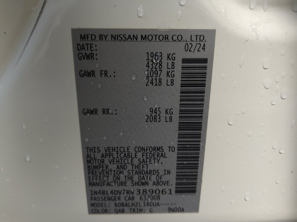 2024 Nissan Altima in Gastonia, NC 28056 - 18118730 33