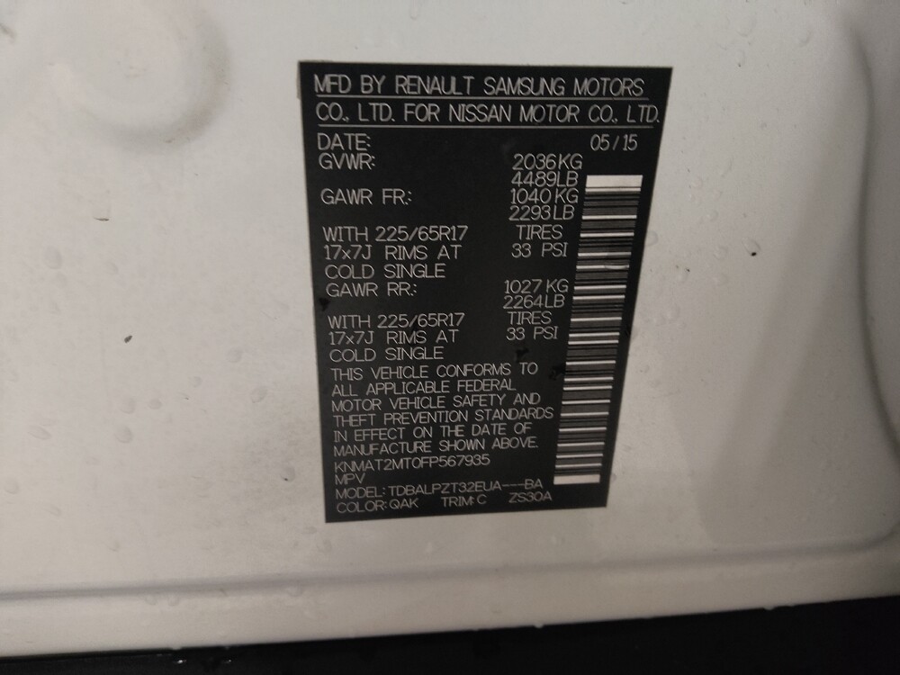 2015 Nissan Rogue in Birmingham, AL 35215 - 18118796 33