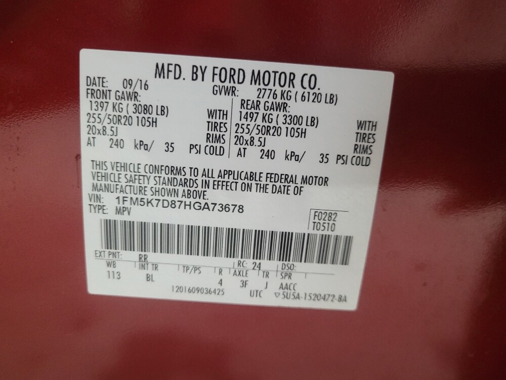 2017 Ford Explorer in Birmingham, AL 35215 - 18118800 33