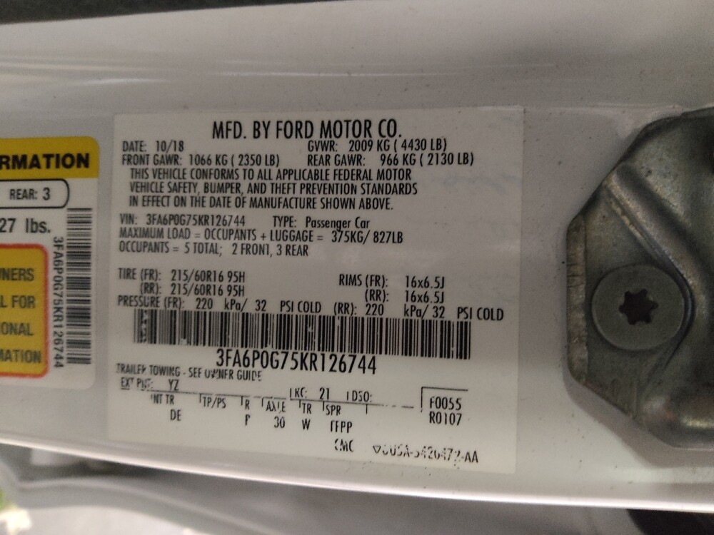 2019 Ford Fusion in Macon, GA 31210 - 18118815 33