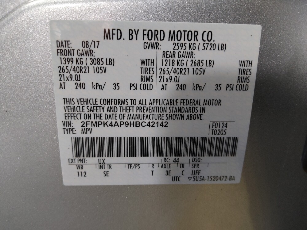 2017 Ford Edge in Albany, GA 31705 - 18118816 33