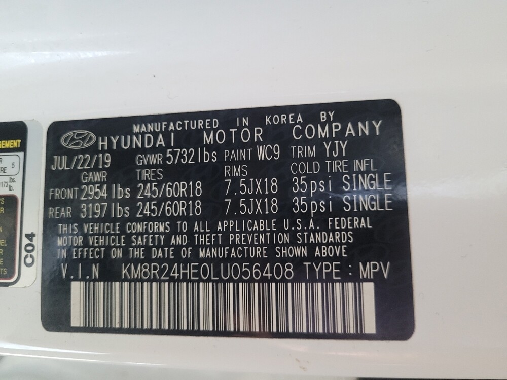 2020 Hyundai Palisade in Union City, GA 30291 - 18118822 33