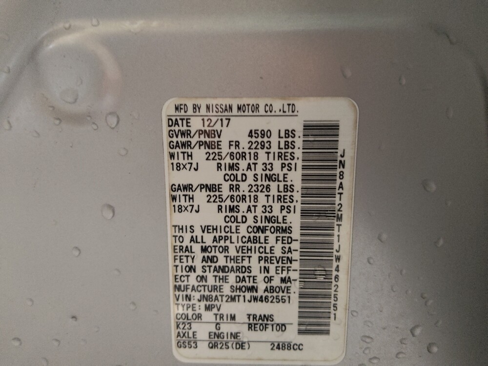 2018 Nissan Rogue in Clearwater, FL 33764 - 18118838 33