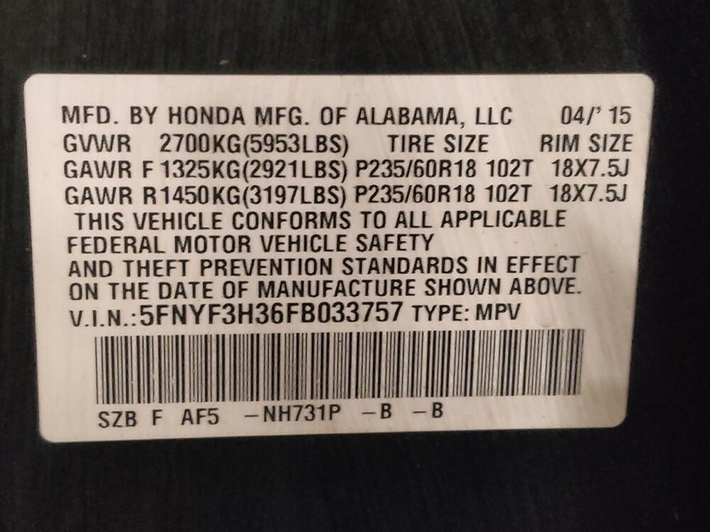 2015 Honda Pilot in Lewisville, TX 75067 - 18118844 33