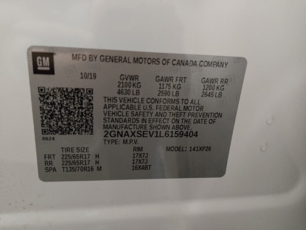 2020 Chevrolet Equinox in Fort Worth, TX 76116 - 18118855 33