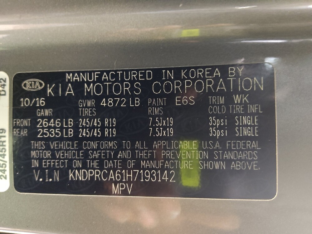 2017 Kia Sportage in Lakeland, FL 33815 - 18118870 33