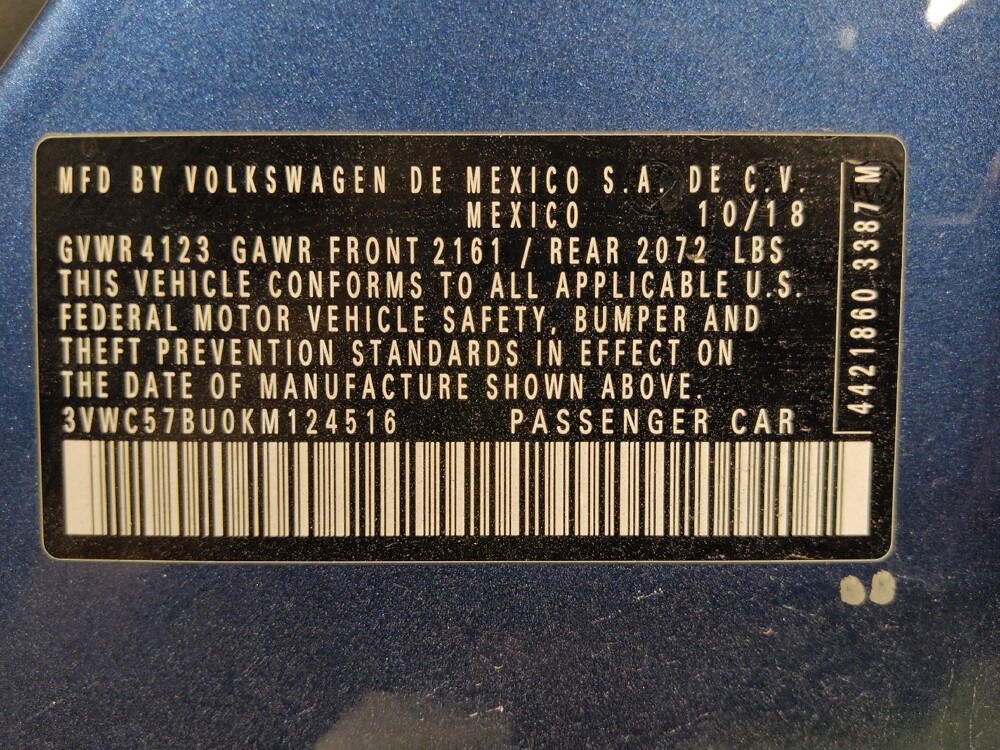 2019 Volkswagen Jetta in Clearwater, FL 33764 - 18118877 33