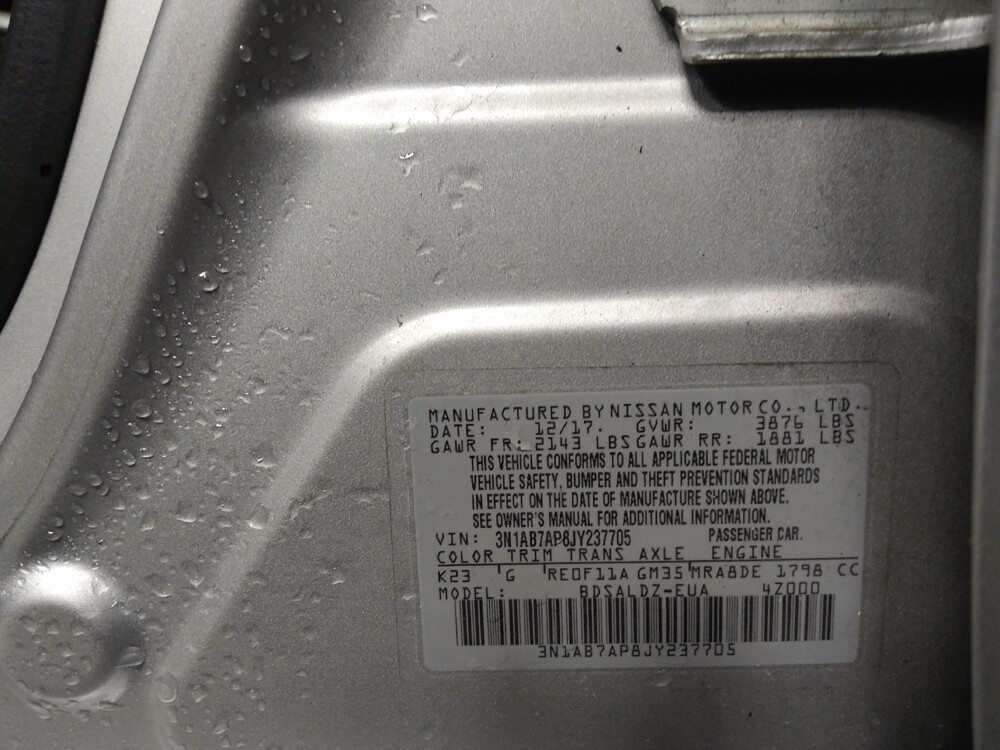 2018 Nissan Sentra in Columbus, GA 31909 - 18118885 33