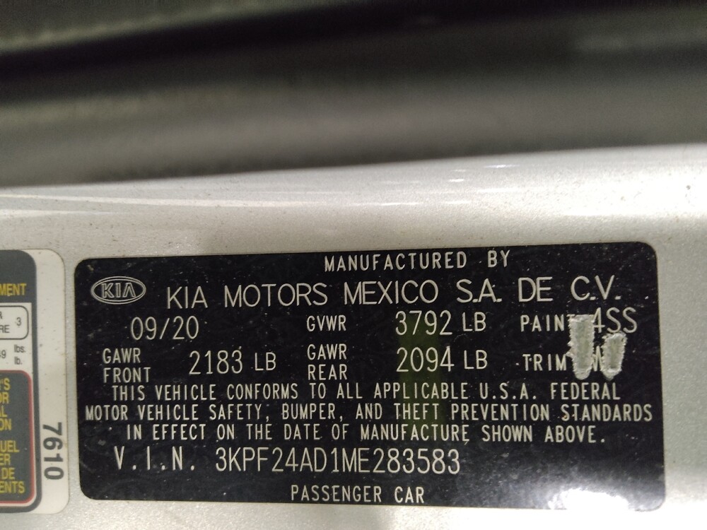 2021 Kia Forte in Clearwater, FL 33764 - 18118887 33