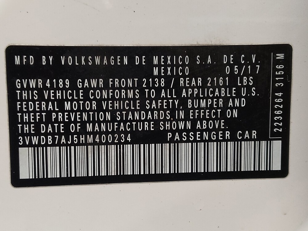 2017 Volkswagen Jetta in Gainesville, FL 32609 - 18118901 33