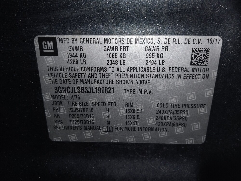 2018 Chevrolet Trax in Sanford, FL 32773 - 18118908 33