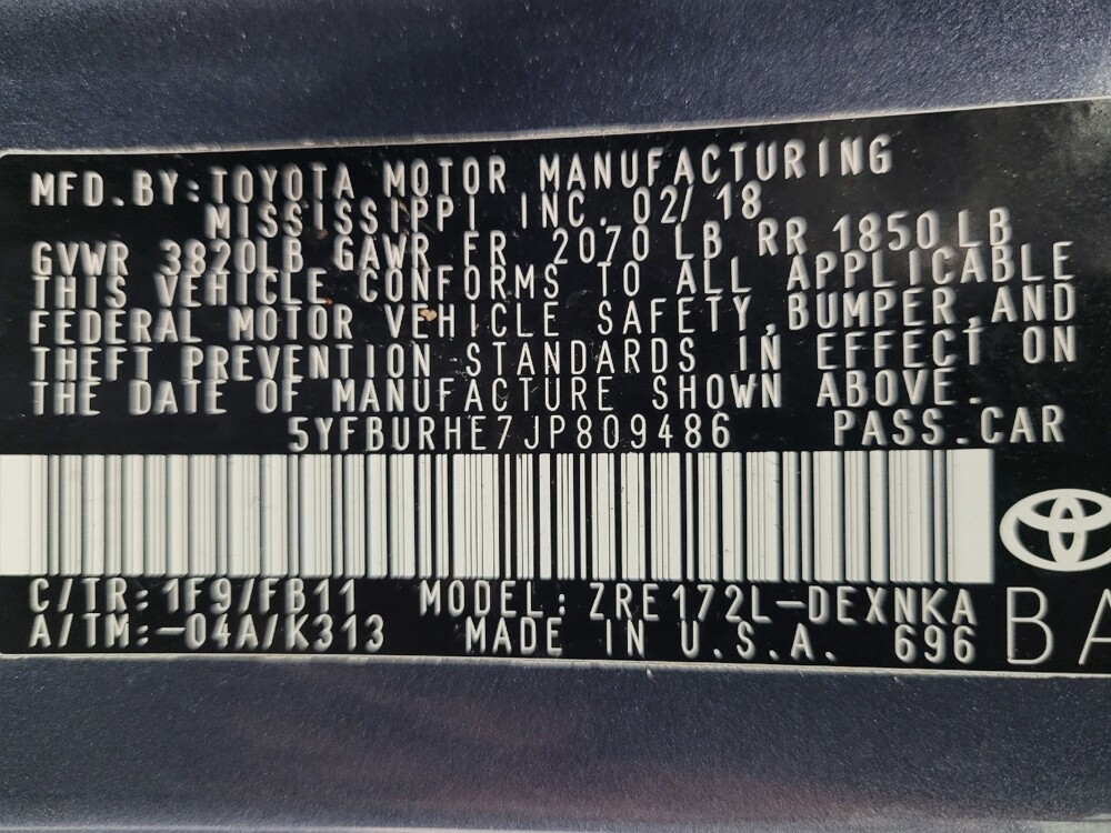 2018 Toyota Corolla in Huntsville, AL 35816 - 18118949 33