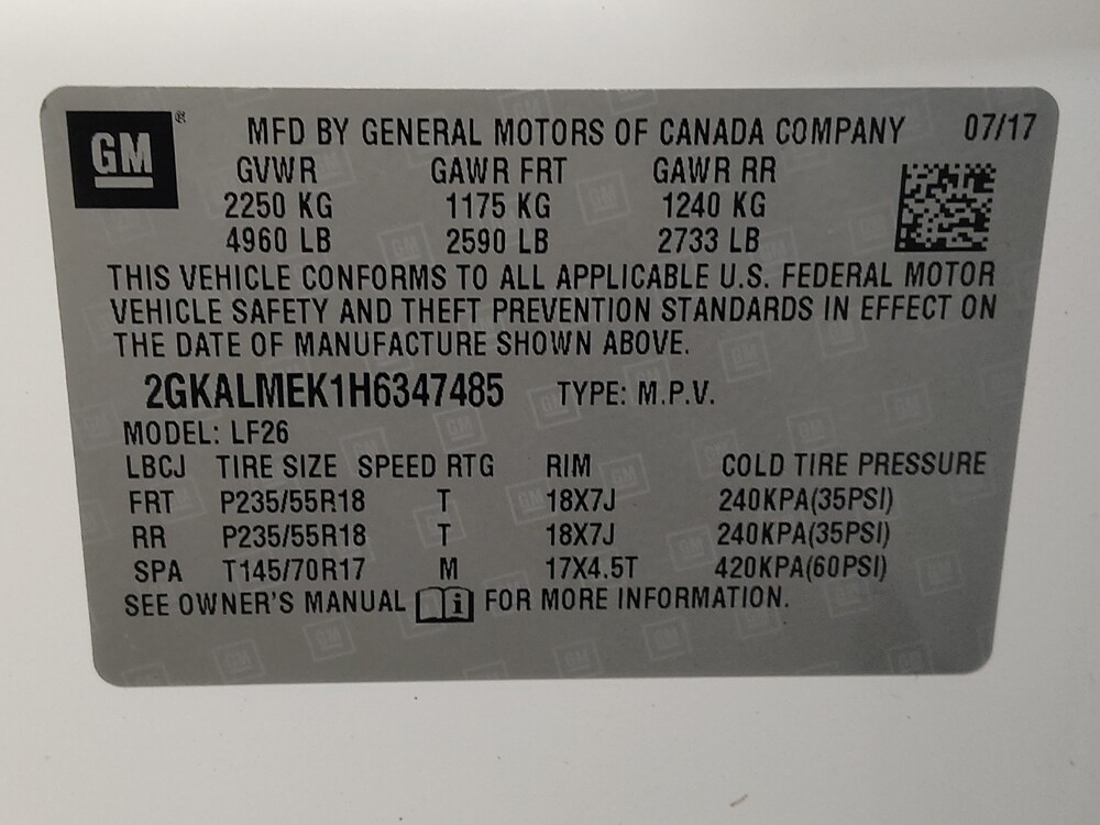 2017 GMC Terrain in Fairfield, OH 45014 - 18118970 33