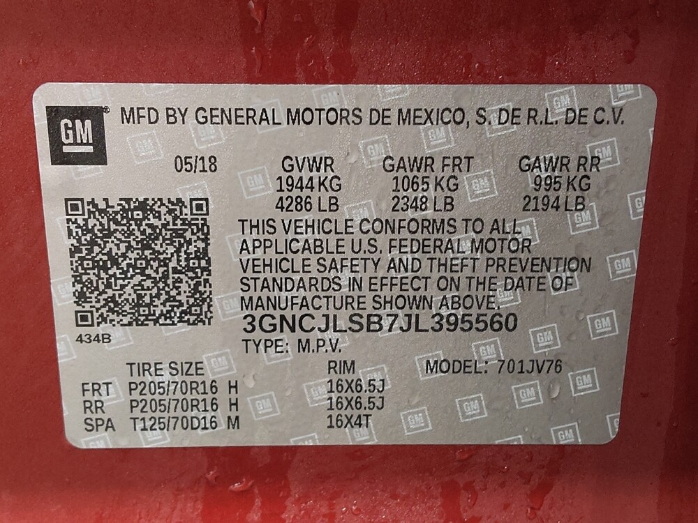 2018 Chevrolet Trax in Fairfield, OH 45014 - 18118973 33