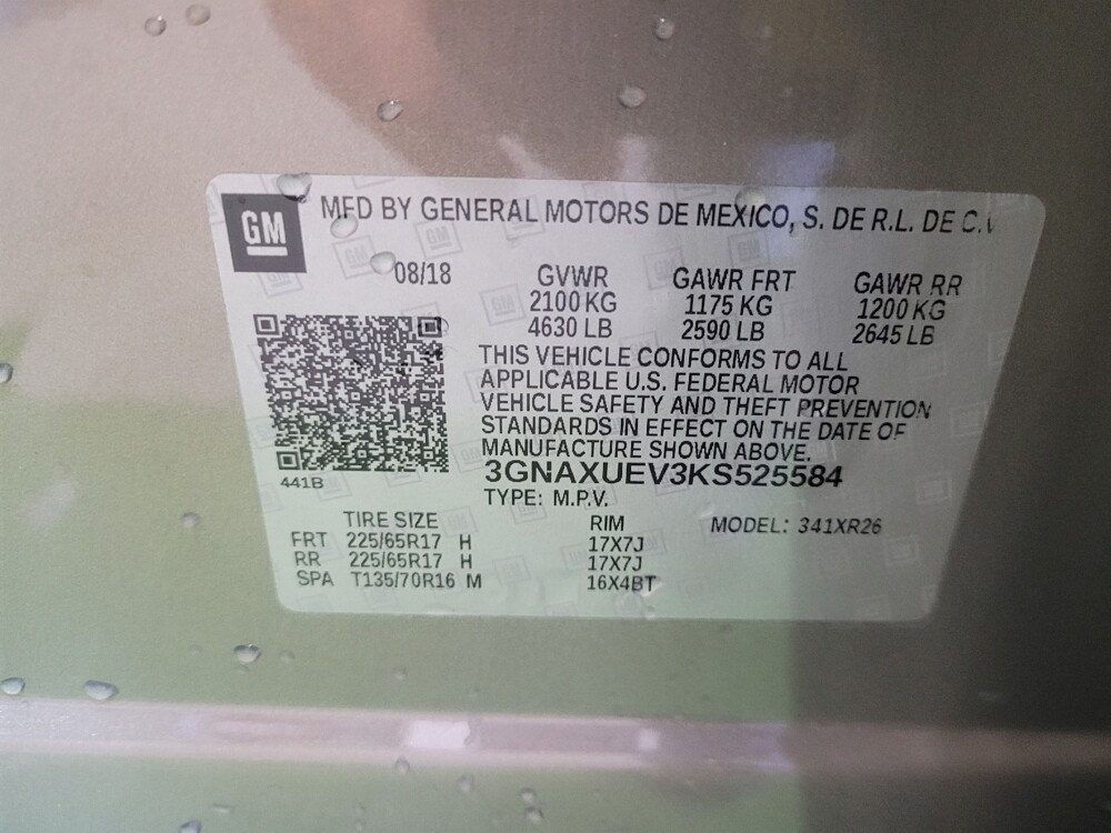 2019 Chevrolet Equinox in Taylor, MI 48180 - 18118974 33