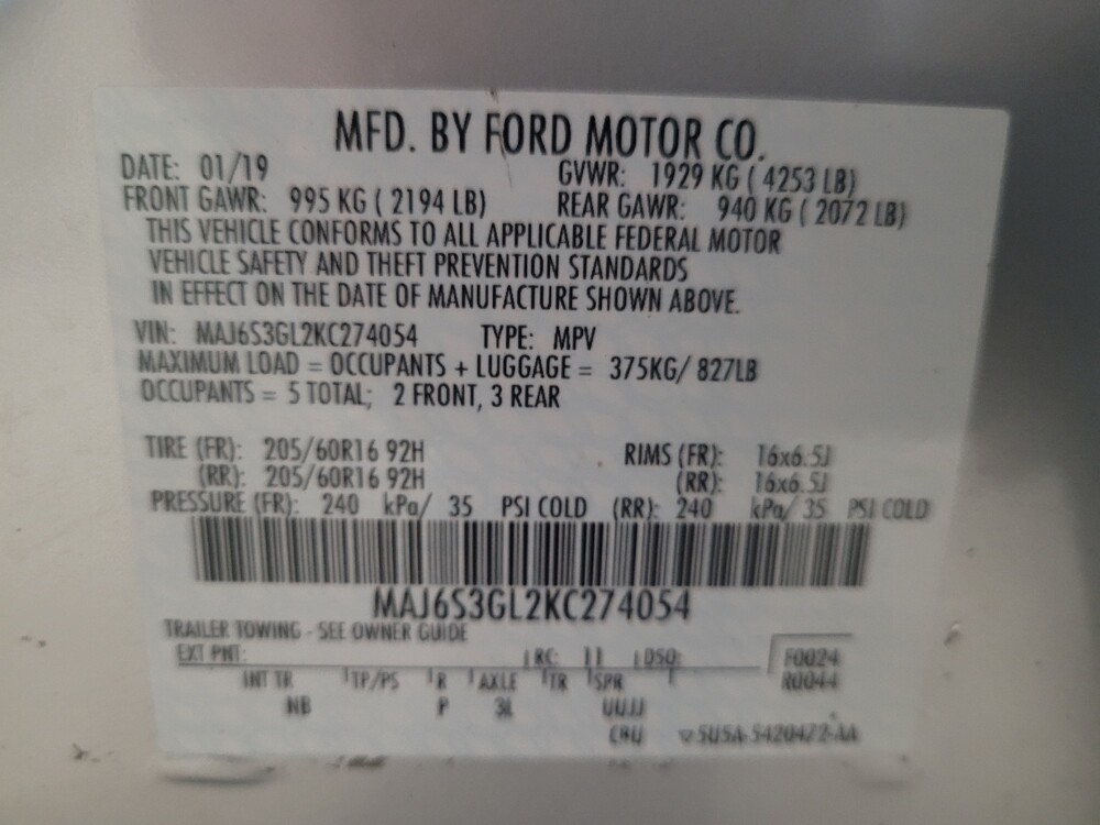 2019 Ford EcoSport in Plymouth Meeting, PA 19462 - 18119002 33