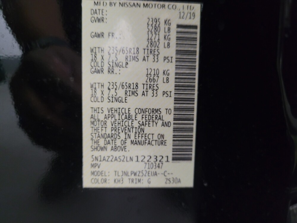 2020 Nissan Murano in Williamstown, NJ 8094 - 18119023 33