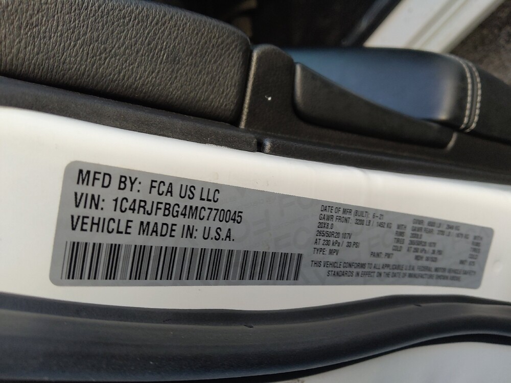 2021 Jeep Grand Cherokee in Midlothian, IL 60445 - 18119039 33