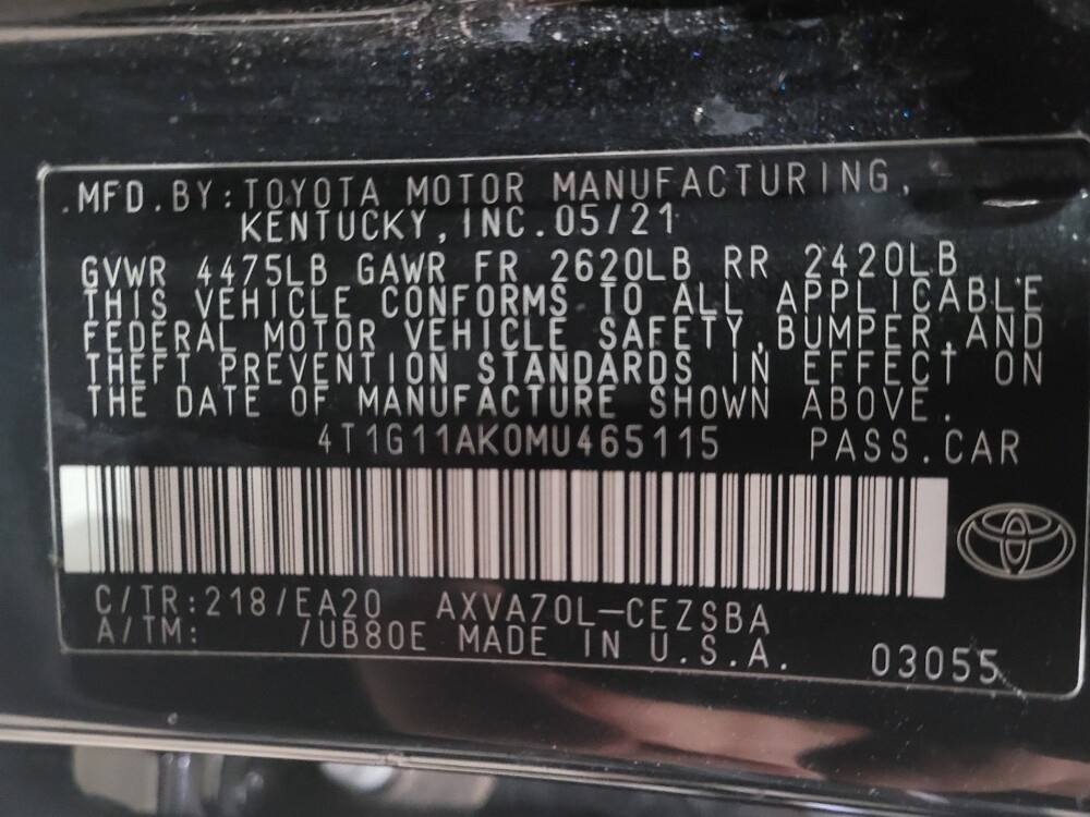 2021 Toyota Camry in Pittsburgh, PA 15237 - 18119042 33