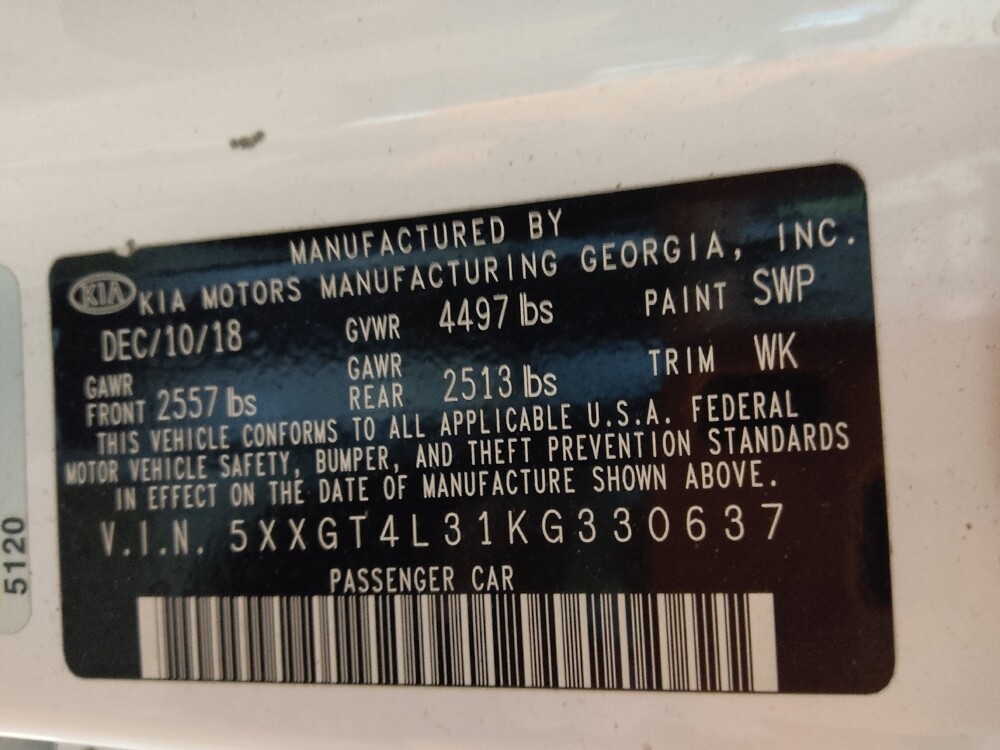 2019 Kia Optima in Raleigh, NC 27604 - 18119061 33