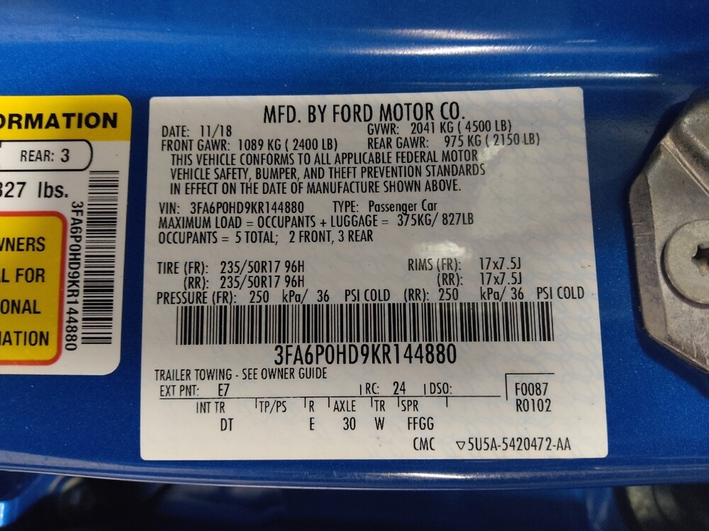 2019 Ford Fusion in Jackson, MS 39211 - 18119062 33