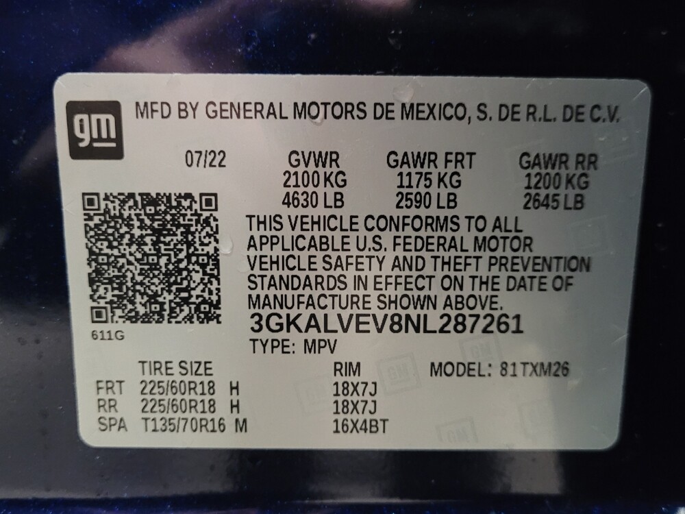 2022 GMC Terrain in Williamstown, NJ 8094 - 18119069 33